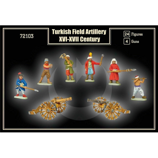 Mars Figures 72103 - 1/72 Turkish Field Artillery, XVI-XVII Century scale model