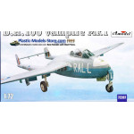 De Havilland D.H.100 Vampire Mk1 RAF jet fighter 1/72 Amodel 72207