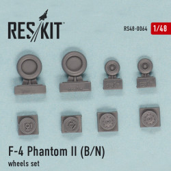 Wheels Set F-4 Phantom II (B, N) 1/48 Reskit RS48-0064