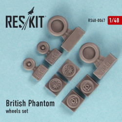 Wheels Set for British Phantom 1/48 Reskit RS48-0067