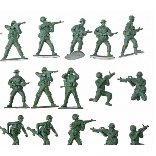 Mars Figures 32005 - 1/32 US Marines, Vietnam War, scale plastic model kit