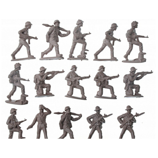 Mars Figures 32007 - 1/32 NVA (North Vietnamese Army), scale plastic model kit
