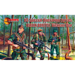 US STOCK *** Mars Figures 32008 - 1/32 US Special Operation Forces (Green Berets) Vietnam War