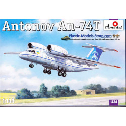 Antonov An-74T cargo aircraft 1/144 Amodel 1434