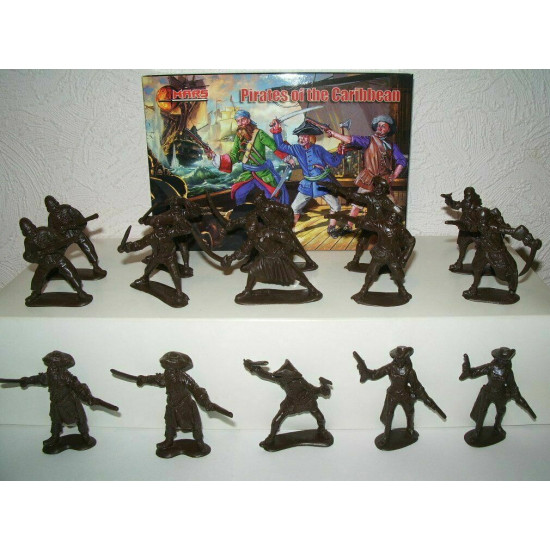 Mars Figures 32020 - 1/32 Pirates of the Caribbean (15 figures / 8 poses) kit