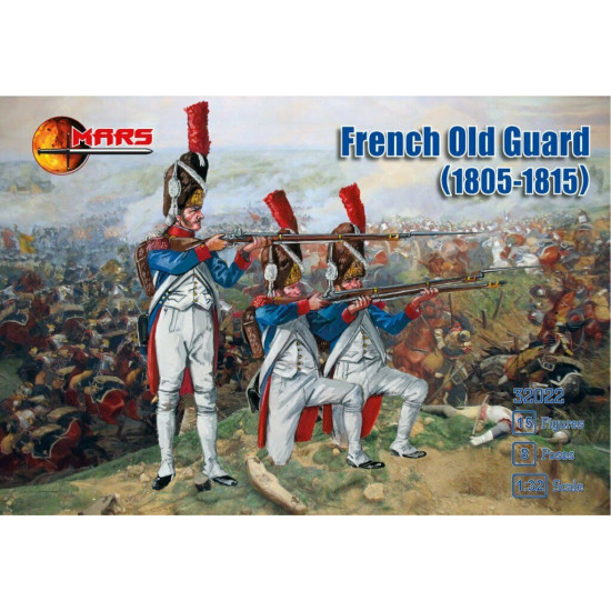 Mars Figures 32022 - 1/32 French Napoleonic Old Guard 1805 - 1815, scale model