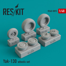 Yak-130 wheels set 1/48 Reskit RS48-0093