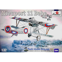 Nieuport 11 Scout Bebe French fighter WWI 1/32 Amodel 3203
