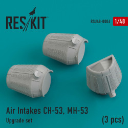 Air Intakes CH-53, MH-53 (3 pcs) 1/48 Reskit RSU48-0006