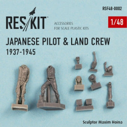 Japanese pilot & land crew 1937-1945 (WW2) 1/48 Reskit RSF48-0002