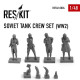 Soviet tank crew set (WW2) 1/48 Reskit RSF48-0004