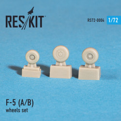 Northrop F-5 A/B Freedom fighter wheels set 1/72 Reskit RS72-0004