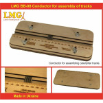 LMG BB-08 Conductor for assembly of tracks for plastic model kit, Laser Graving