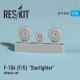 Lockheed F-104 Starfighter wheels set 1/72 Reskit RS72-0010