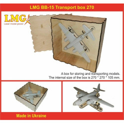 LMG BB-15 - 1/72 Transport box 270x270 for storing and transporting models