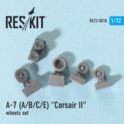 LTV A-7 Corsair II wheels set 1/72 Reskit RS72-0018