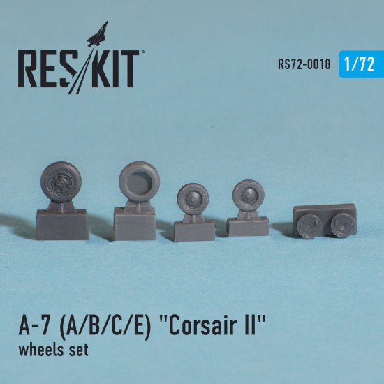 LTV A-7 Corsair II wheels set 1/72 Reskit RS72-0018