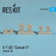 LTV A-7 Corsair II wheels set 1/72 Reskit RS72-0019
