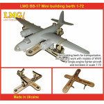 LMG BB-17 - 1/72 Mini building berth for plastic model kits, Laser Model Graving