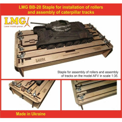 LMG BB-20 - 1/32 Staple for assembly of rollers and assembly of tracks model AFV