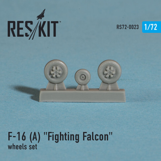 General Dynamics F-16 (A) Fighting Falcon wheels set 1/72 Reskit RS72-0023