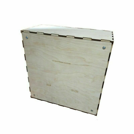 LMG BB-25 Transport Box 400x400 (Plywood) for plastic models Laser Model Graving