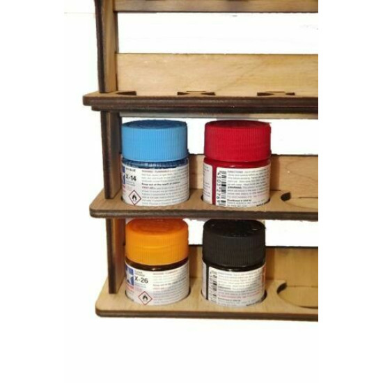 LMG WO-06 Wall-mounted paint module 40*35 mm, Laser Model Graving, storage shelf