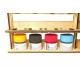 LMG WO-06 Wall-mounted paint module 40*35 mm, Laser Model Graving, storage shelf