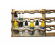 LMG WO-07 Wall-mounted paint module 60*25 mm, Laser Model Graving, storage shelf LMG WO-07 Wall-mounted paint module 60*25 mm, Laser Model Graving, storage shelf