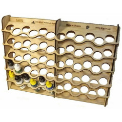 Us Stock Lmg Wo-07 Wall-mounted Paint Module 60/25 Mm, Laser Model Graving, Storage Shelf