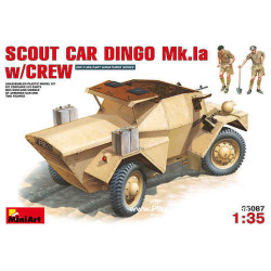 SCOUT CAR DINGO Mk.Ia w/CREW 1/35 Miniart 35087