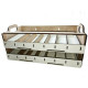 LMG WO-27 Paint Stand 50*30-35 mm Double storage shelf, Laser Model Graving