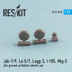 Resin wheels set Jak-7/9, La-5/7, Lagg-3, I-185, MiG-3 1/72 Reskit RS72-0030