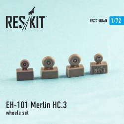 EH-101 Merlin HMA.1 only England (FAA) wheels set 1/72 Reskit RS72-0040