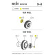 SH-60 (all versions) wheels set 1/72 Reskit RS72-0045