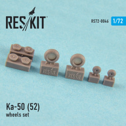 Ka-50 (52) (all versions) wheels set 1/72 Reskit RS72-0046