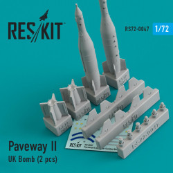 Paveway-II (UK) Bomb (2 pcs) 1/72 Reskit RS72-0047