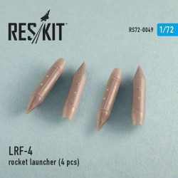 LRF-4 rocket launcher (4 pcs) 1/72 Reskit RS72-0049