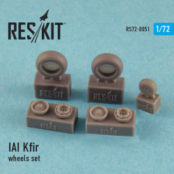 IAI Kfir wheels set 1/72 Reskit RS72-0051