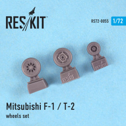 Mitsubishi F-1/T-2 wheels set 1/72 Reskit RS72-0055