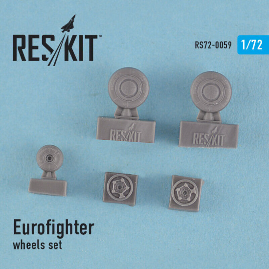Eurofighter Typhoon wheels set 1/72 Reskit RS72-0059