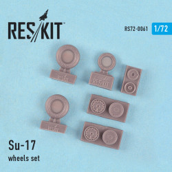 Resin wheels set for Su-17 1/72 Reskit RS72-0061
