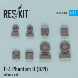 F-4 Phantom II (B, N) wheels set 1/72 Reskit RS72-0064