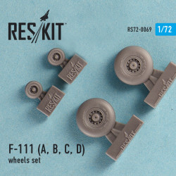 General Dynamics F-111 (A, B, C, D) wheels set 1/72 Reskit RS72-0069
