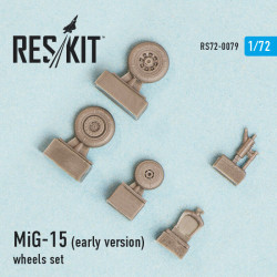 MiG-15 (early version) wheels set 1/72 Reskit RS72-0079