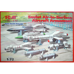 Soviet air-to-air aircraft armament 1/72 ICM 72213