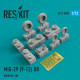 Mikoyan MiG-29 (9-12) UB wheels set 1/72 Reskit RS72-0088