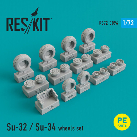 Su-32 / Su-34 wheels set 1/72 Reskit RS72-0096