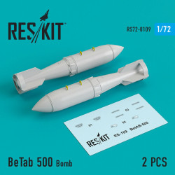 Resin BeTab 500 Bomb (2 pcs) 1/72 Reskit RS72-0109