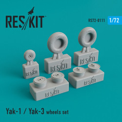 Yak-1 / Yak-3 wheels set 1/72 Reskit RS72-0111